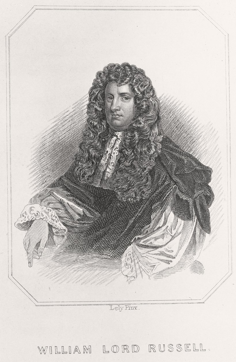 威廉·罗素勋爵肖像，1835年 作者 英语学校