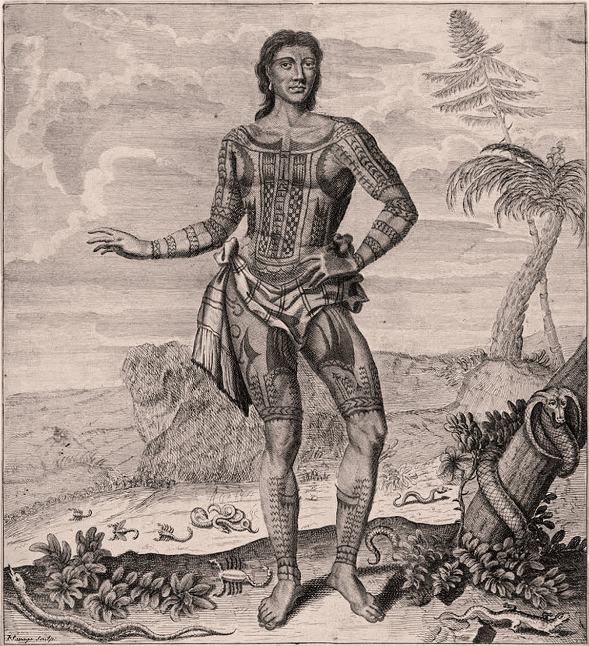 来自菲律宾的Giolo王子，1691年 作者 英语学校