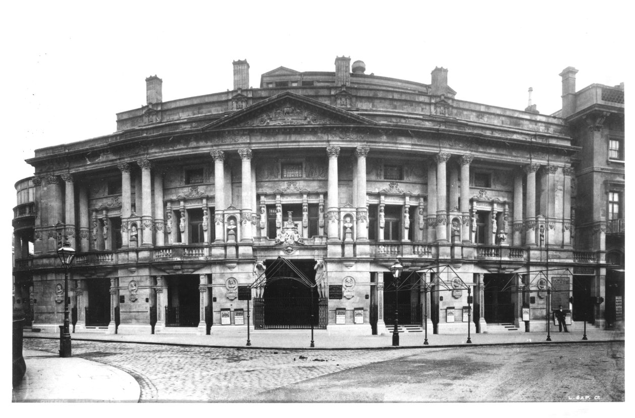 伦敦朗豪坊皇后厅，1896年 作者 英语学校