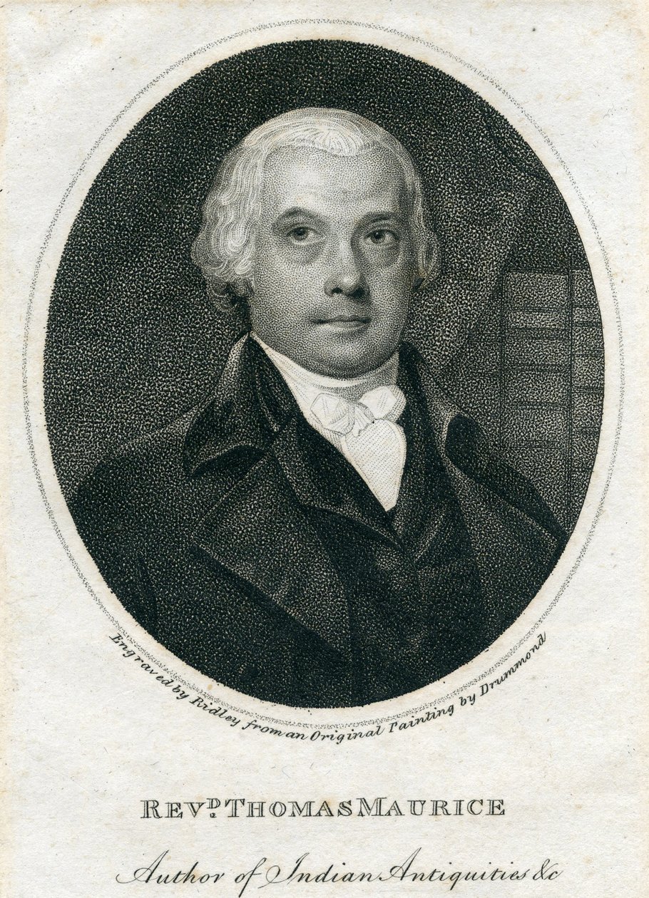 托马斯-莫里斯牧师（1754-1824）（雕刻）。 作者 英语学校