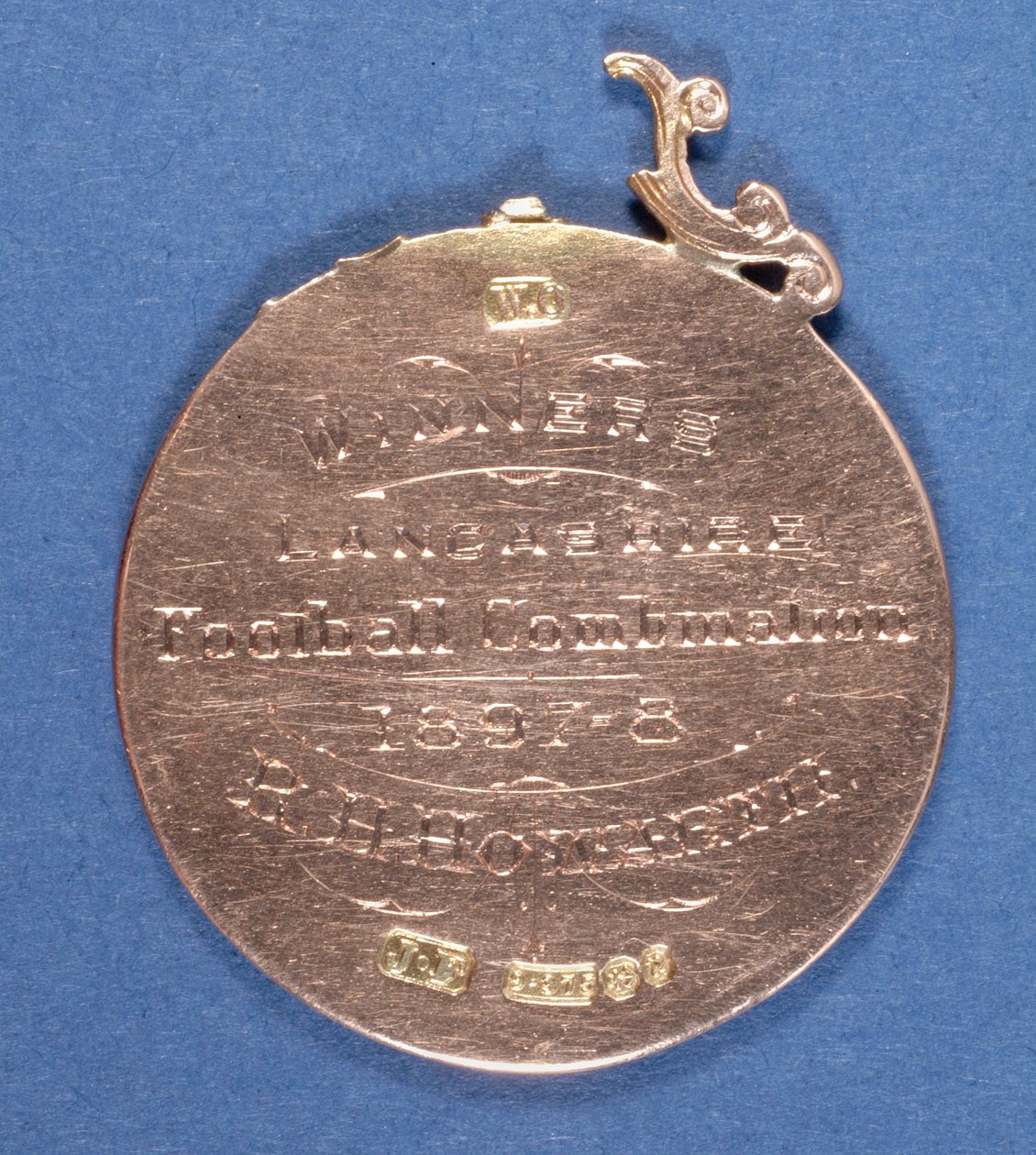 反推普雷斯顿北端足球俱乐部奖牌，1897-98（金属）（另见315000） 作者 英语学校