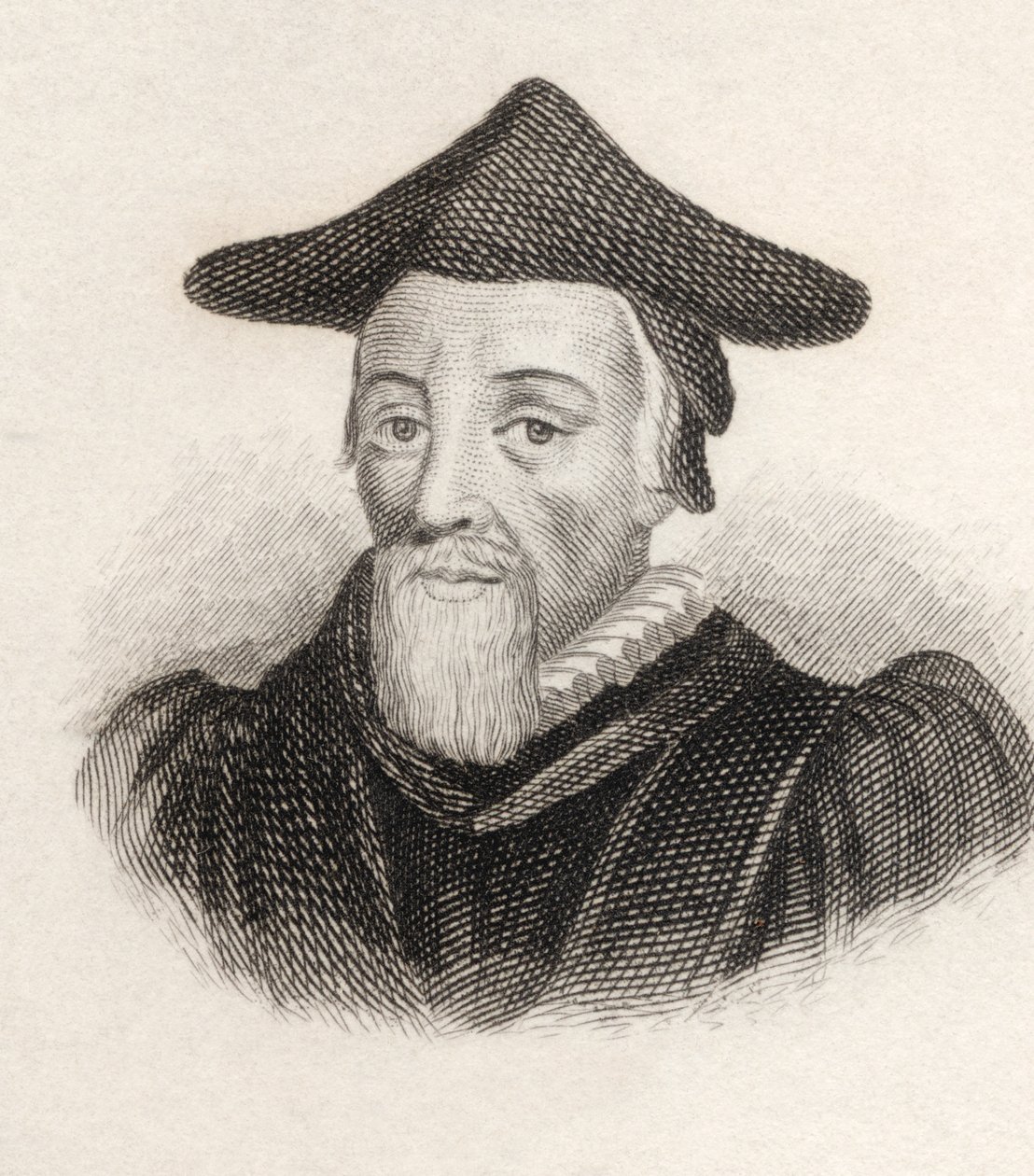 Richard Hooker，来自&39;Crabbes Historical Dictionary&39;，于1825年出版 作者 英语学校