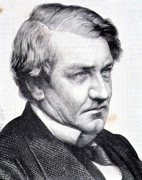 理查德-索斯维尔-伯克，梅奥的第六任伯爵（1822-1872）（雕刻）。 作者 英语学校