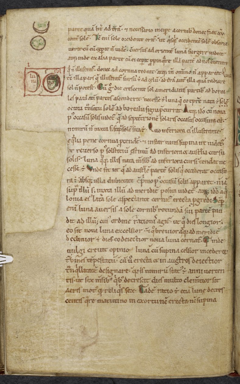 皇家 13 号厅De temporum ratione.Bede the VenerableMscellany of works on computus and astronomy.11 世纪-12 世纪 作者 英语学校