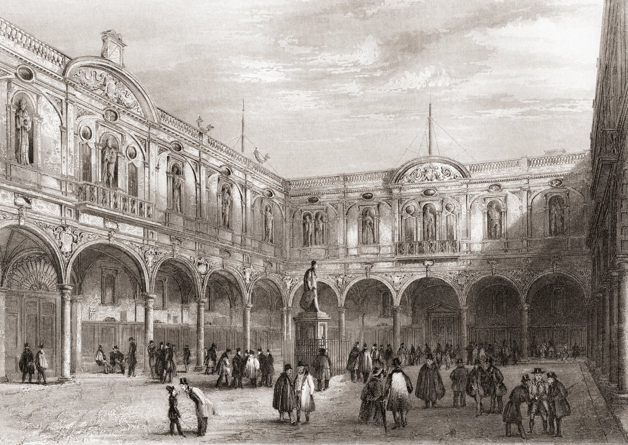Royal Exchange, London, England 作者 英语学校