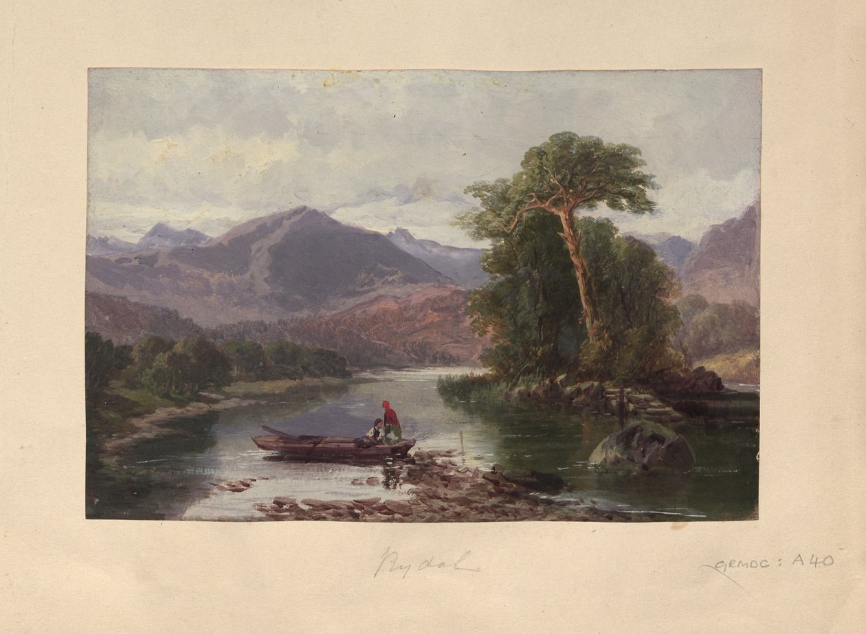 Rydal Water（纸上油） 作者 英语学校