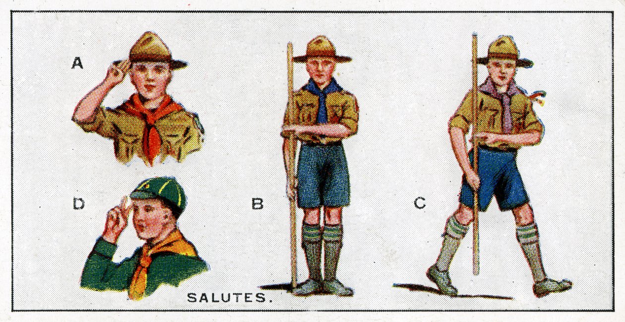 Scout Salutes，1929 作者 英语学校