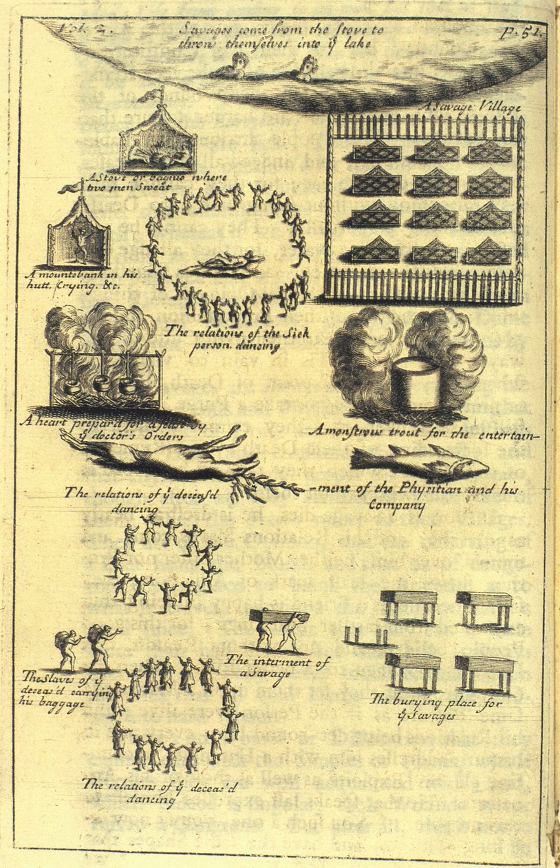 疾病和死亡仪式，1703年 作者 英语学校