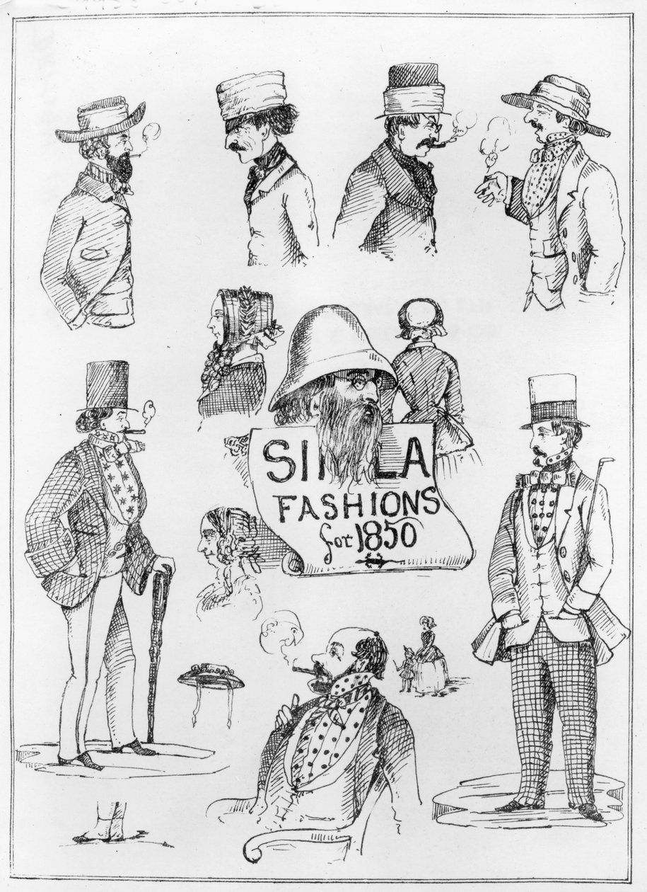 1850年的西姆拉时尚 作者 英语学校