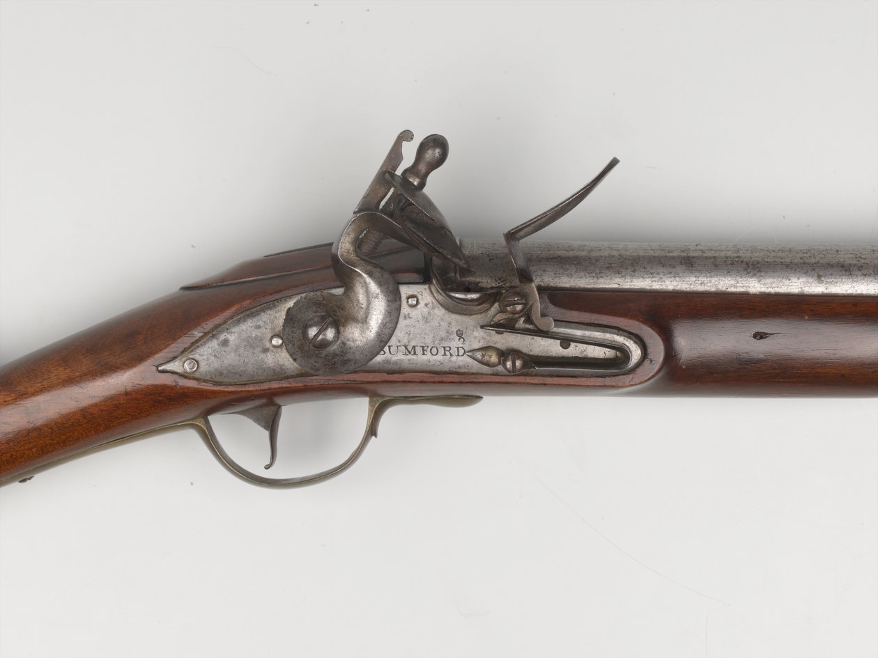 小型铁桶式火枪，约1751年 作者 英语学校