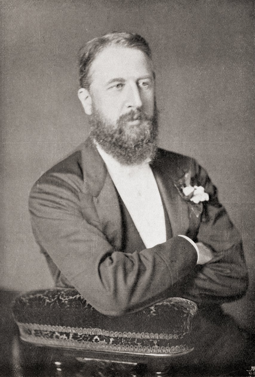 Spencer Compton Cavendish，来自&39;Gladstone：The Man and the Statesman&39;，作者David Williamson，1898年出版（版画） 作者 英语学校