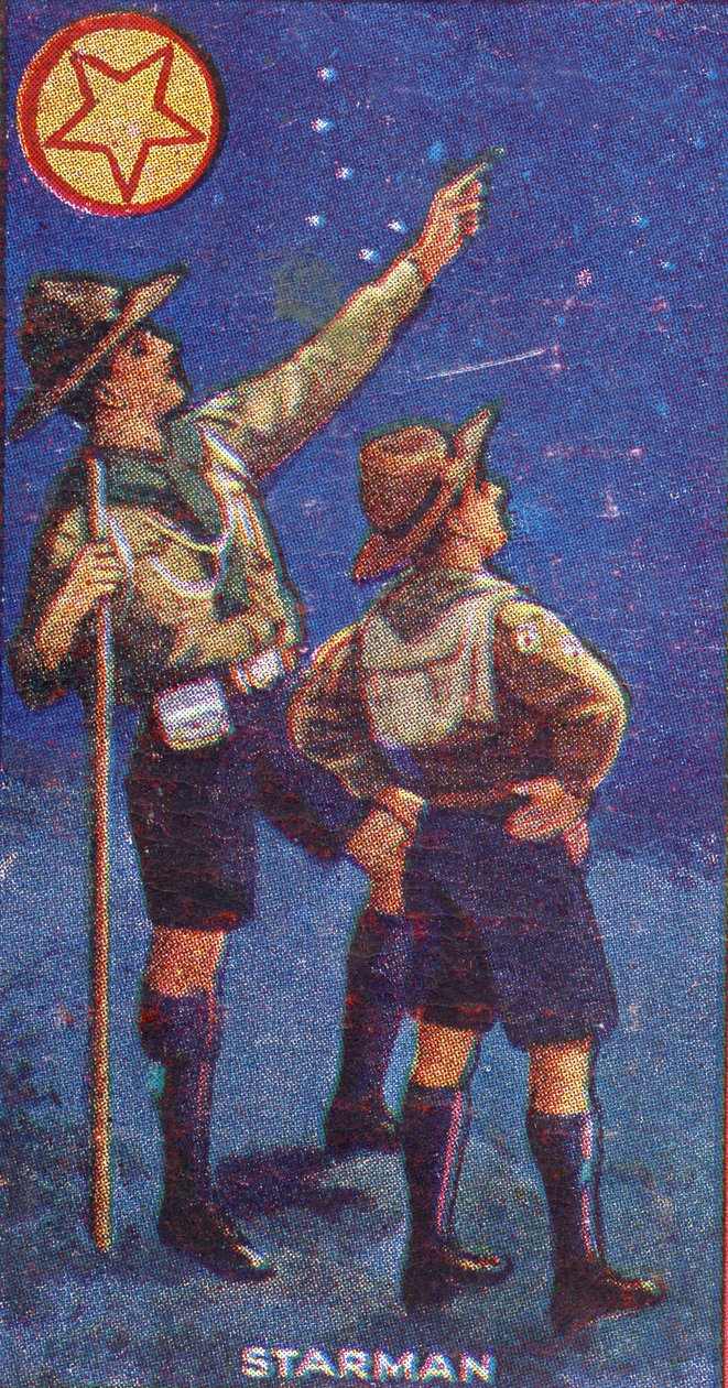 Starman Scout徽章，1923年 作者 英语学校