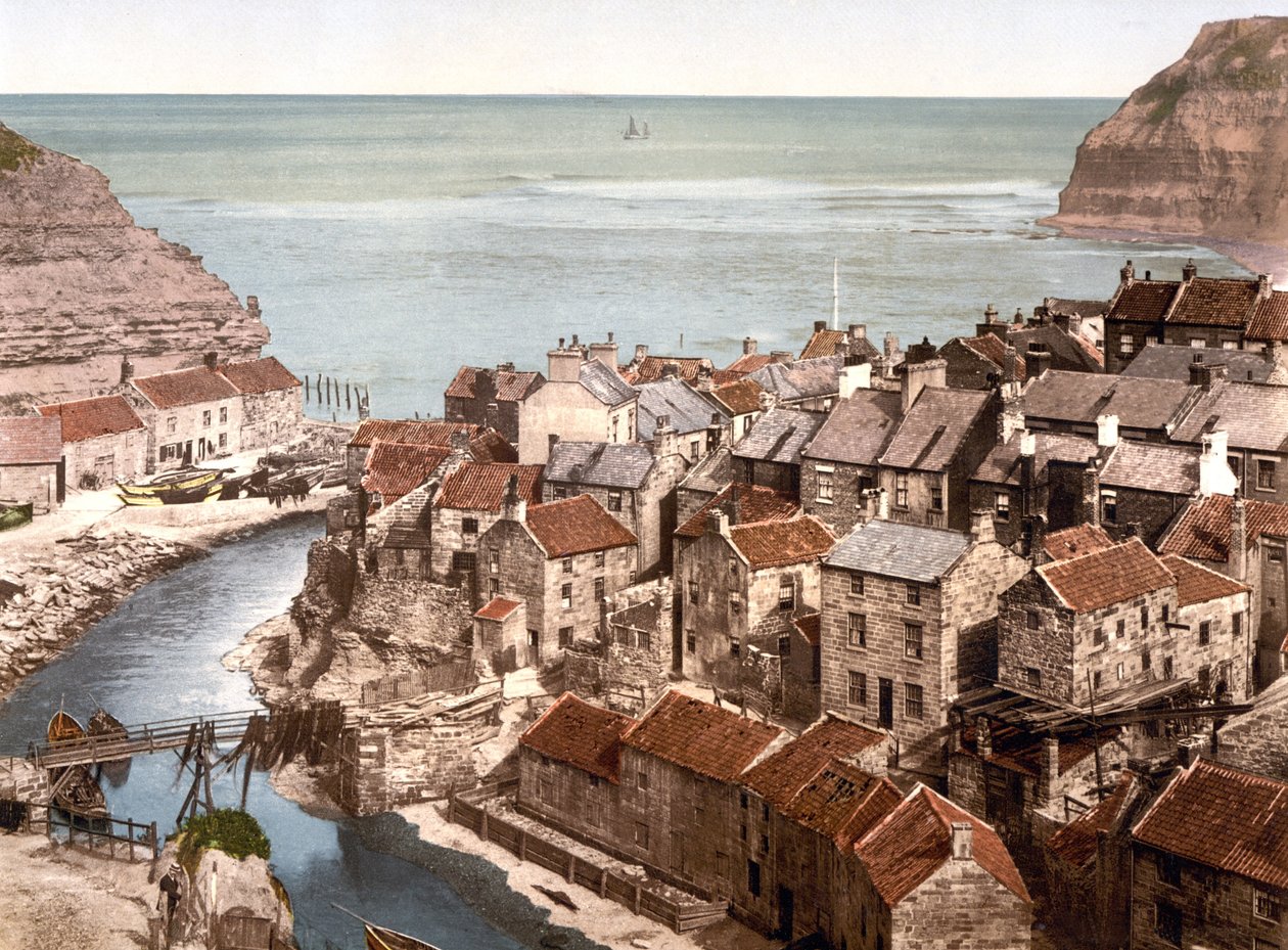 Straithes（手工彩色照片） 作者 英语学校