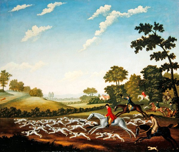 追逐》，约1770年（布面油画） 作者 英语学校