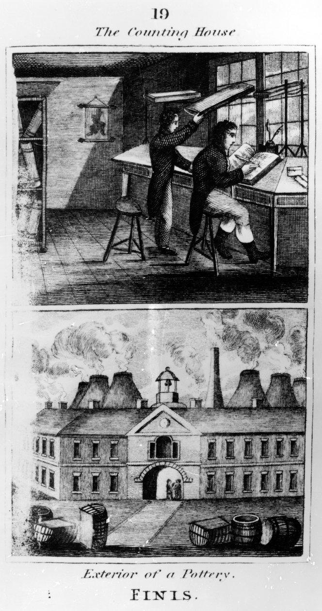 计数楼，1827年 作者 英语学校