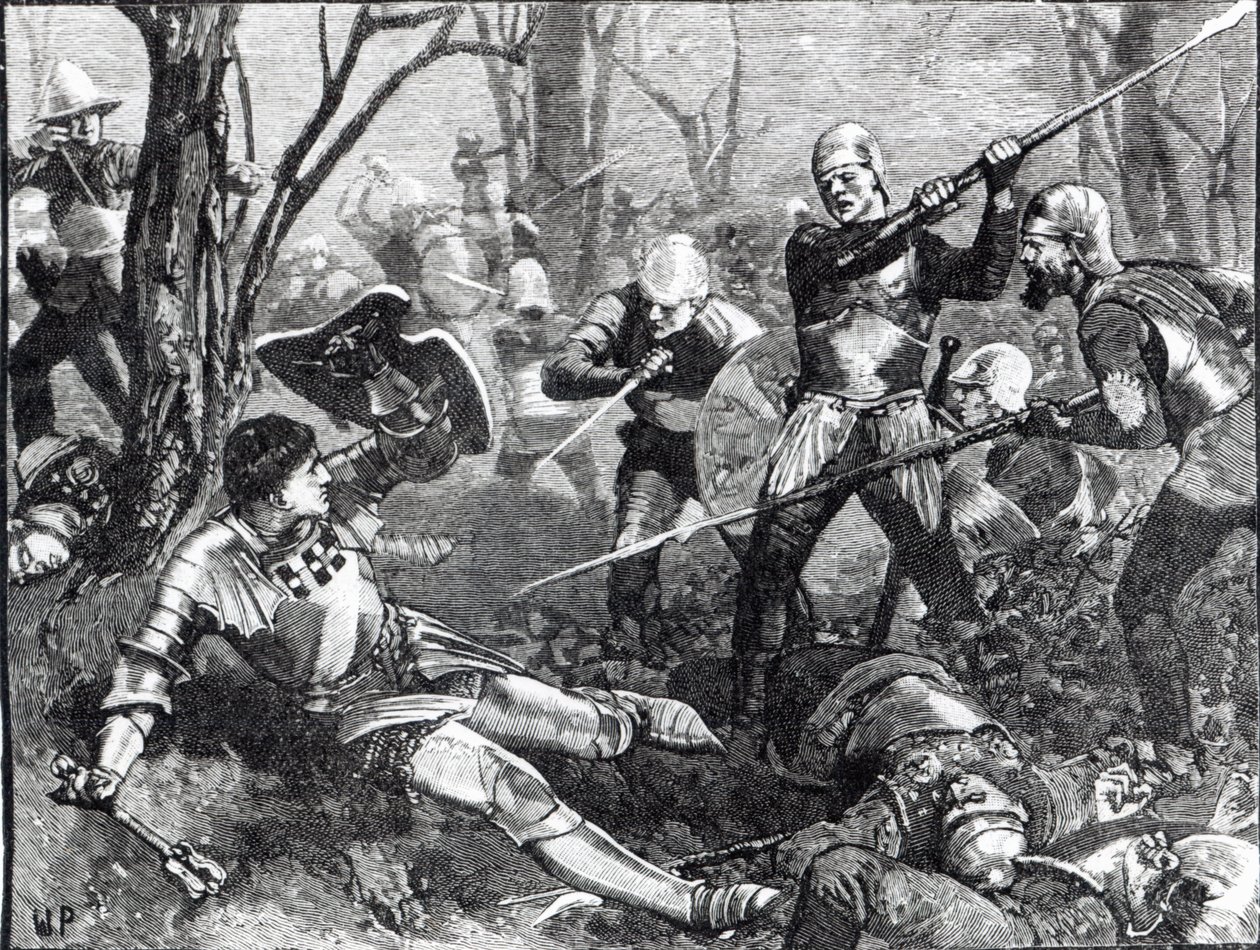 1880年巴尼特战役中国王制造者的死亡 作者 英语学校