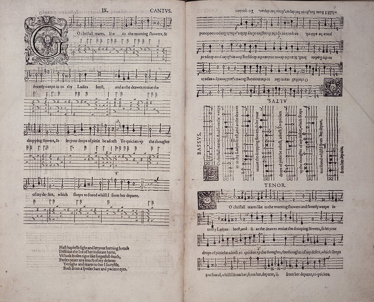 约翰-道兰（John Dowland，1563-1626 年）1597 年创作的《第一本歌谣集》（印刷品） 作者 英语学校