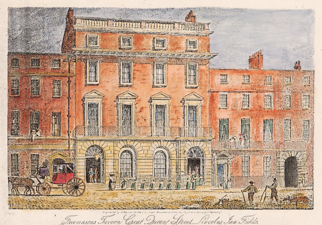 The Freemasons Tavern，1863 作者 英语学校