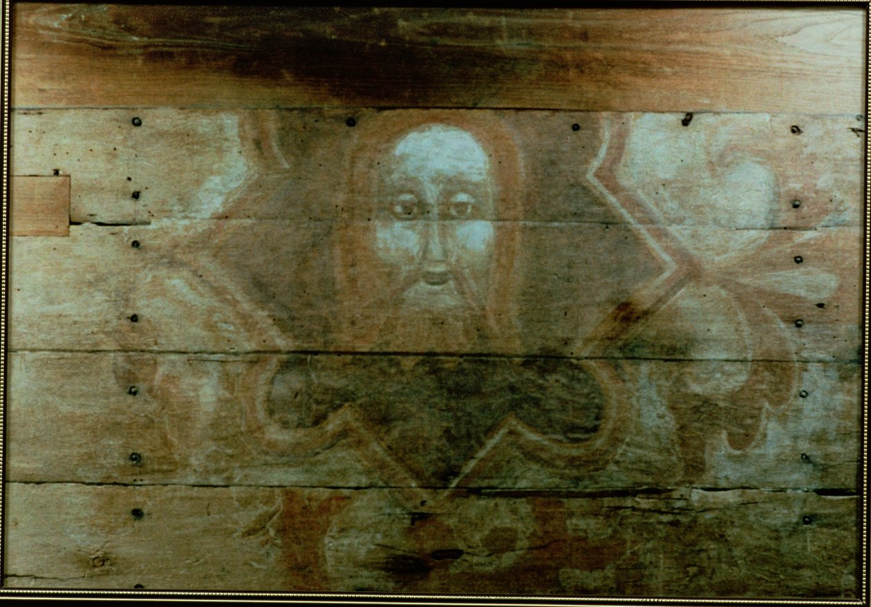 基督的头，c.1280（小组绘画） 作者 英语学校
