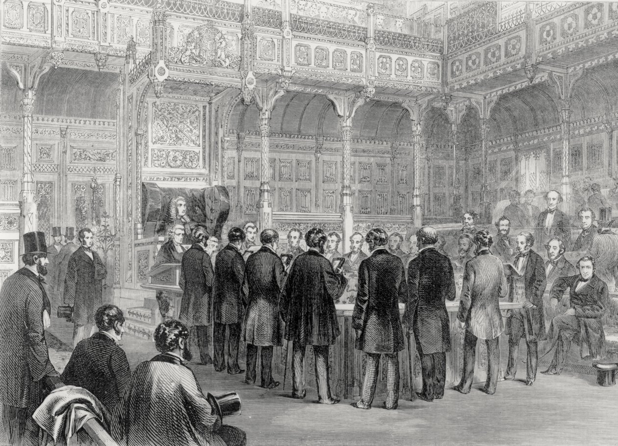 下议院：1857年成员宣誓就职 作者 英语学校