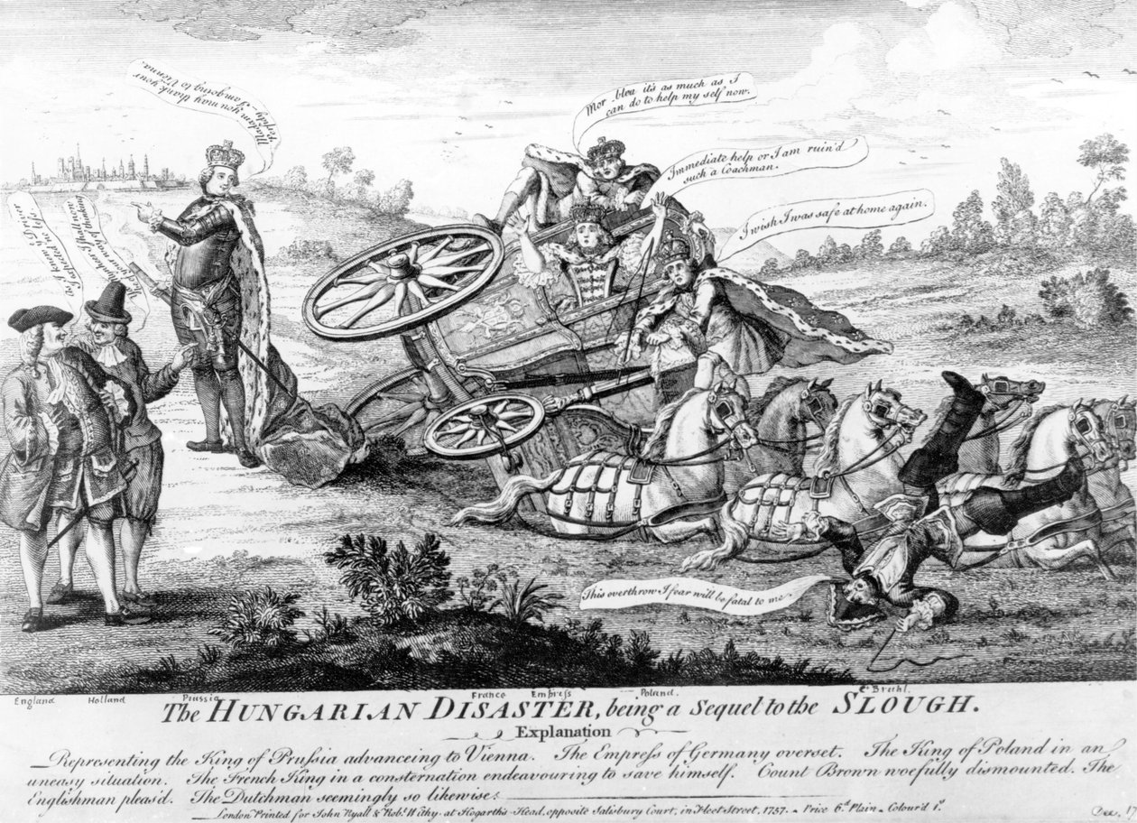 匈牙利灾难，是斯劳的续集，1757年 作者 英语学校