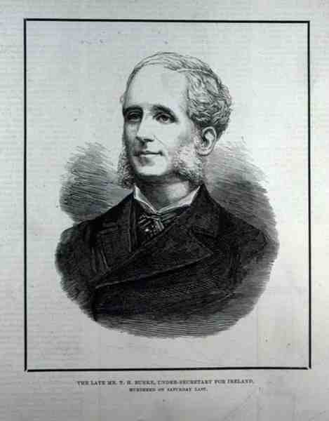 1882年5月13日，“伦敦新闻画报”的爱尔兰副秘书长TH Burke先生 作者 英语学校