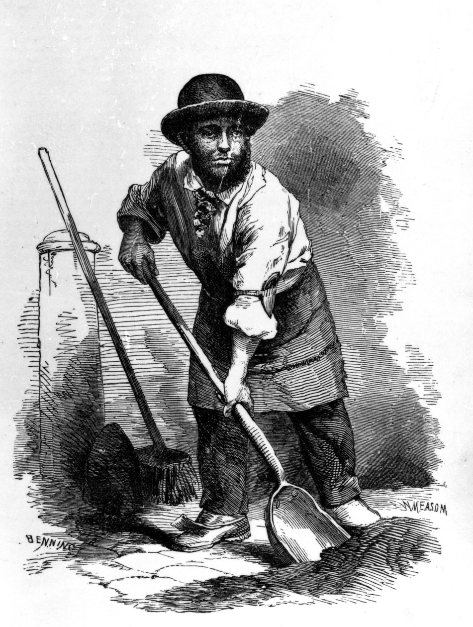 伦敦清道夫，伦敦劳工和伦敦穷人的插图，亨利梅休，1840年代 作者 英语学校