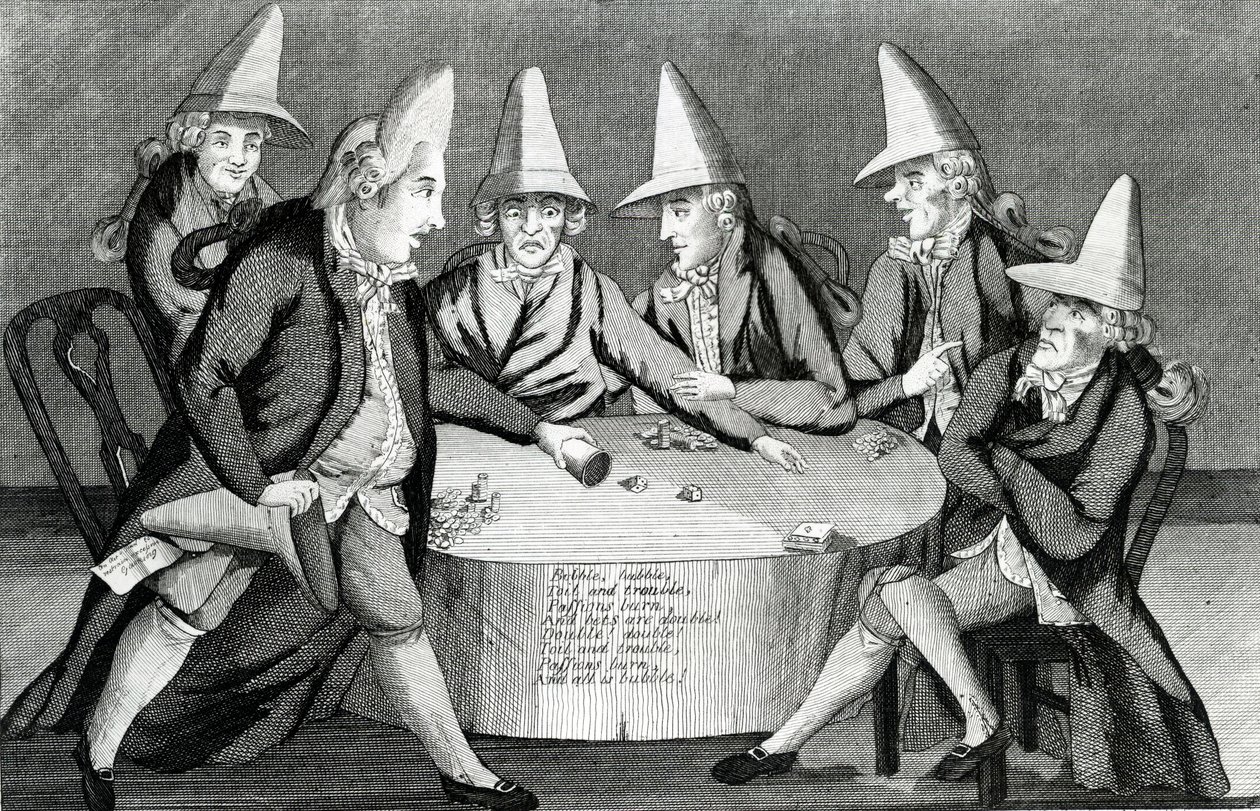 The Macaroni Cauldron，由M. Darly出版，1772年（mezzotint） 作者 英语学校