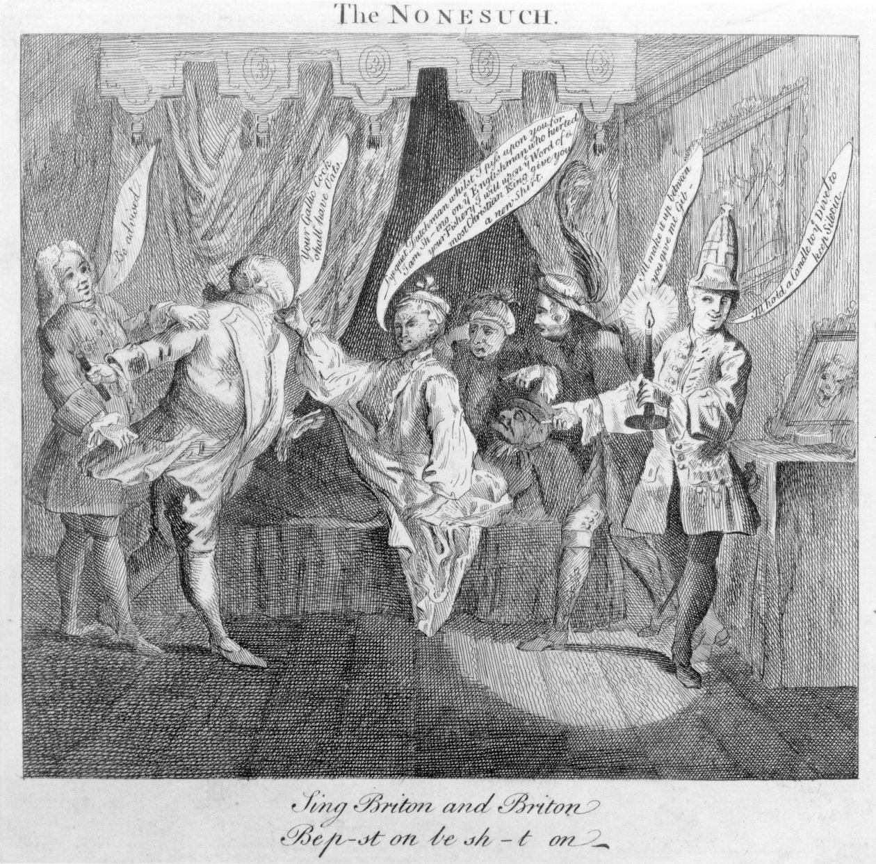 Nonesuch，c.1748 作者 英语学校