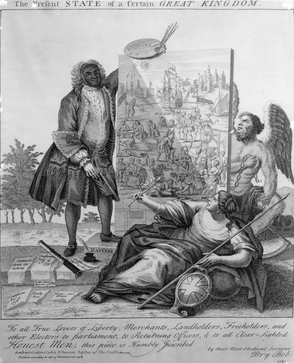 1738年某个伟大王国的现状 作者 英语学校
