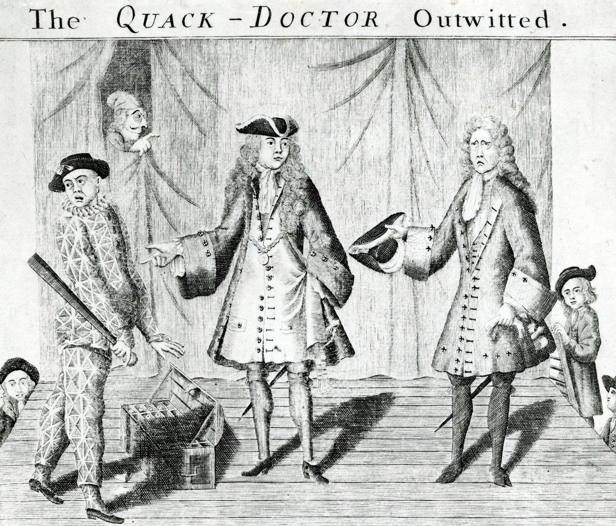 The Quack Doctor Outwitted，由Sutton Nichols出版，1558年 作者 英语学校