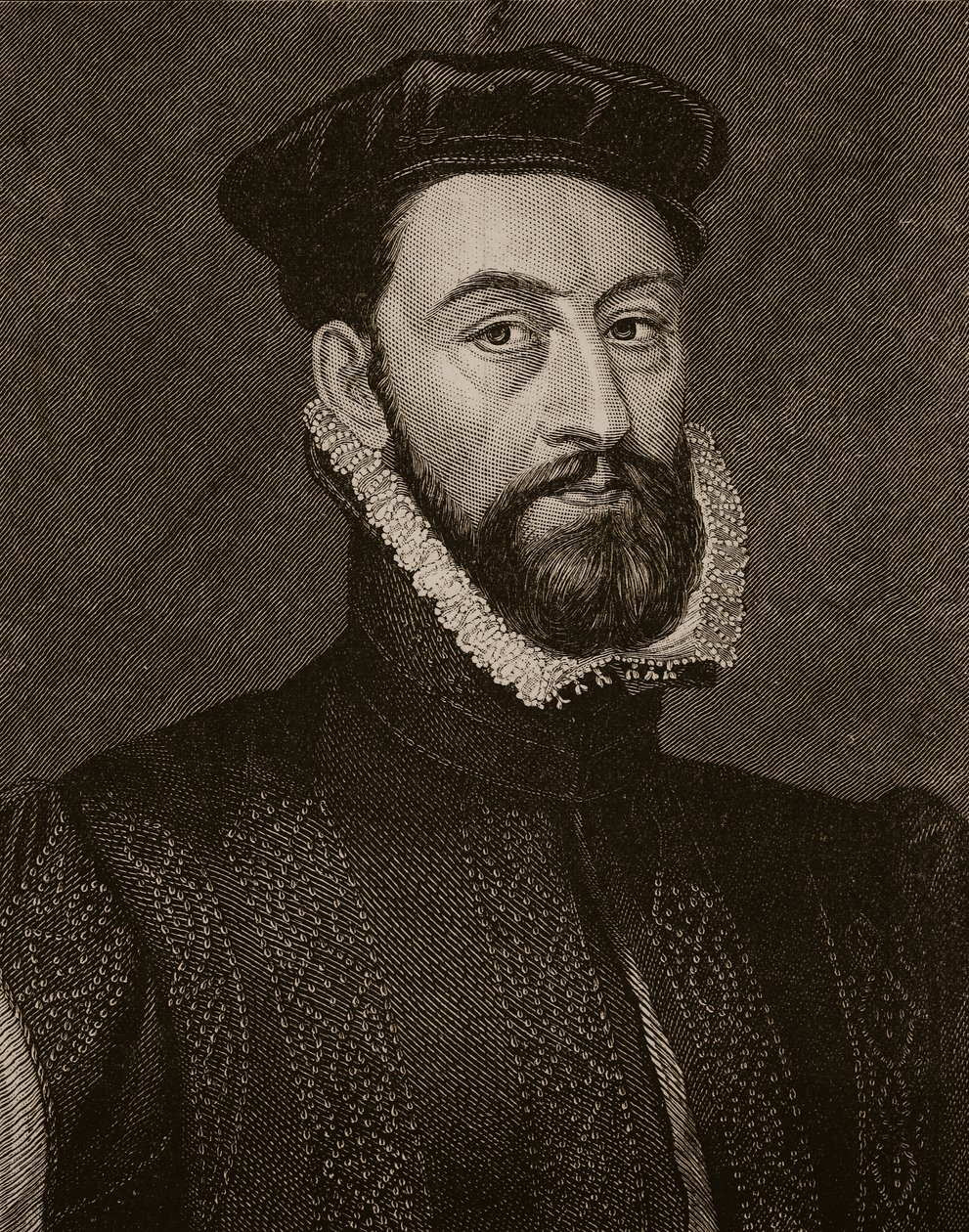 Regent Murray，来自Cassells Illustrated History of England的插图（棕褐色照片） 作者 英语学校