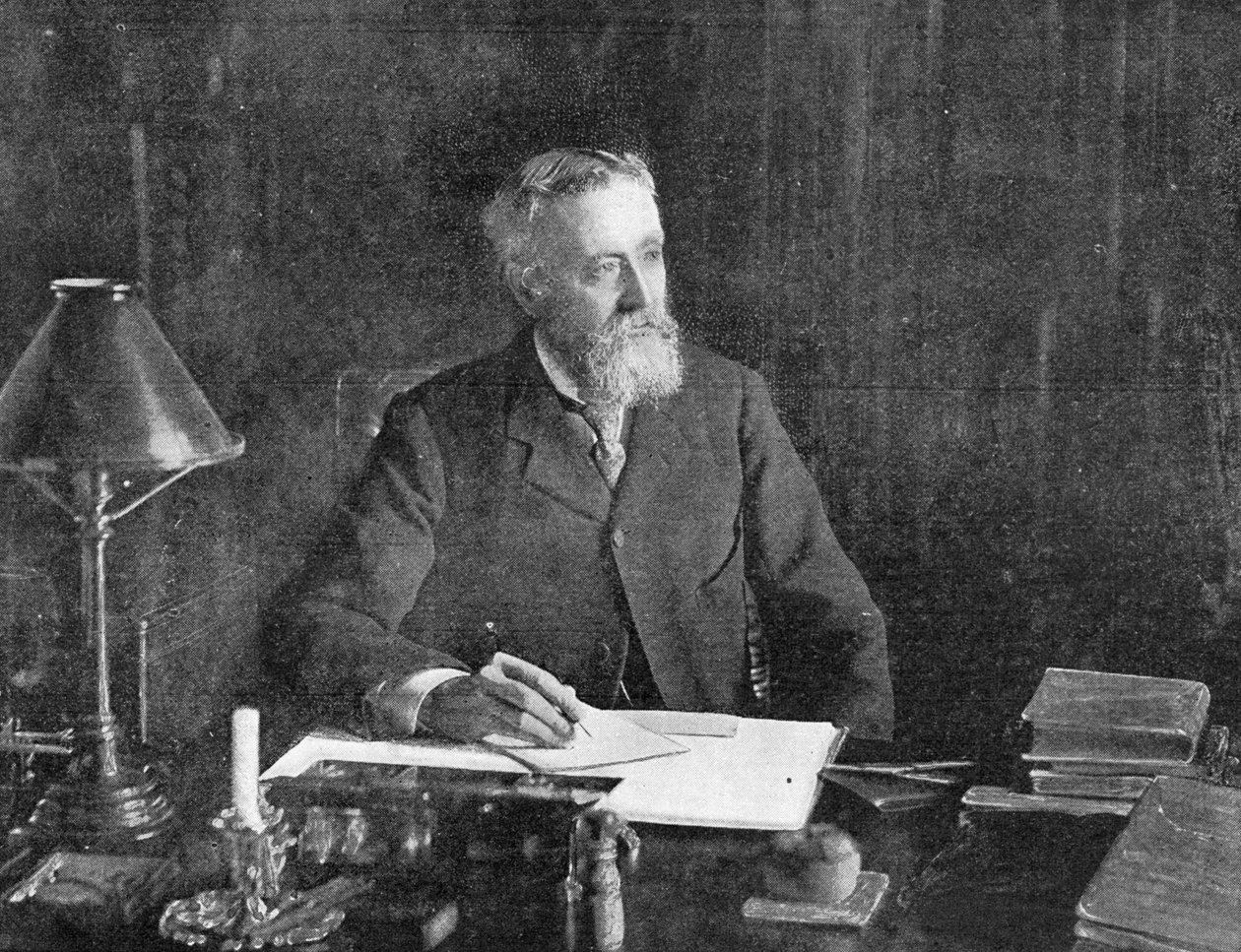 正确的话。 Michael Hicks-Beach爵士，1902年7月19日The Graphic的插图 作者 英语学校