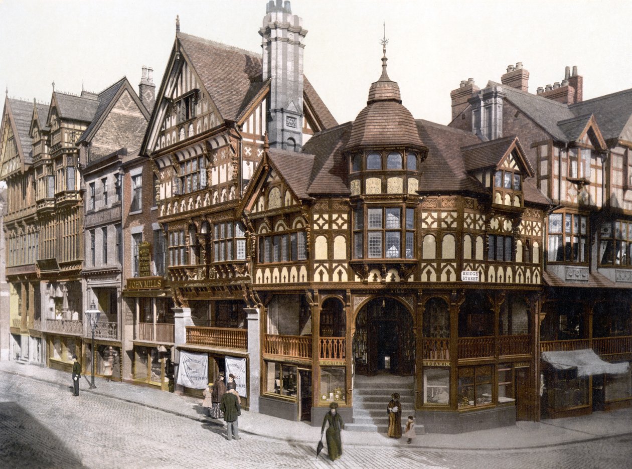 The Row，Chester（手工彩色照片） 作者 英语学校