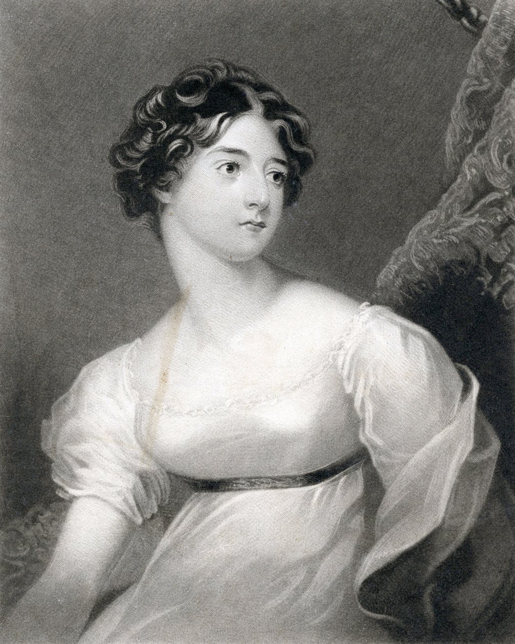 Rt。 Hon，Frances of Wicklow伯爵夫人，1830年 作者 英语学校