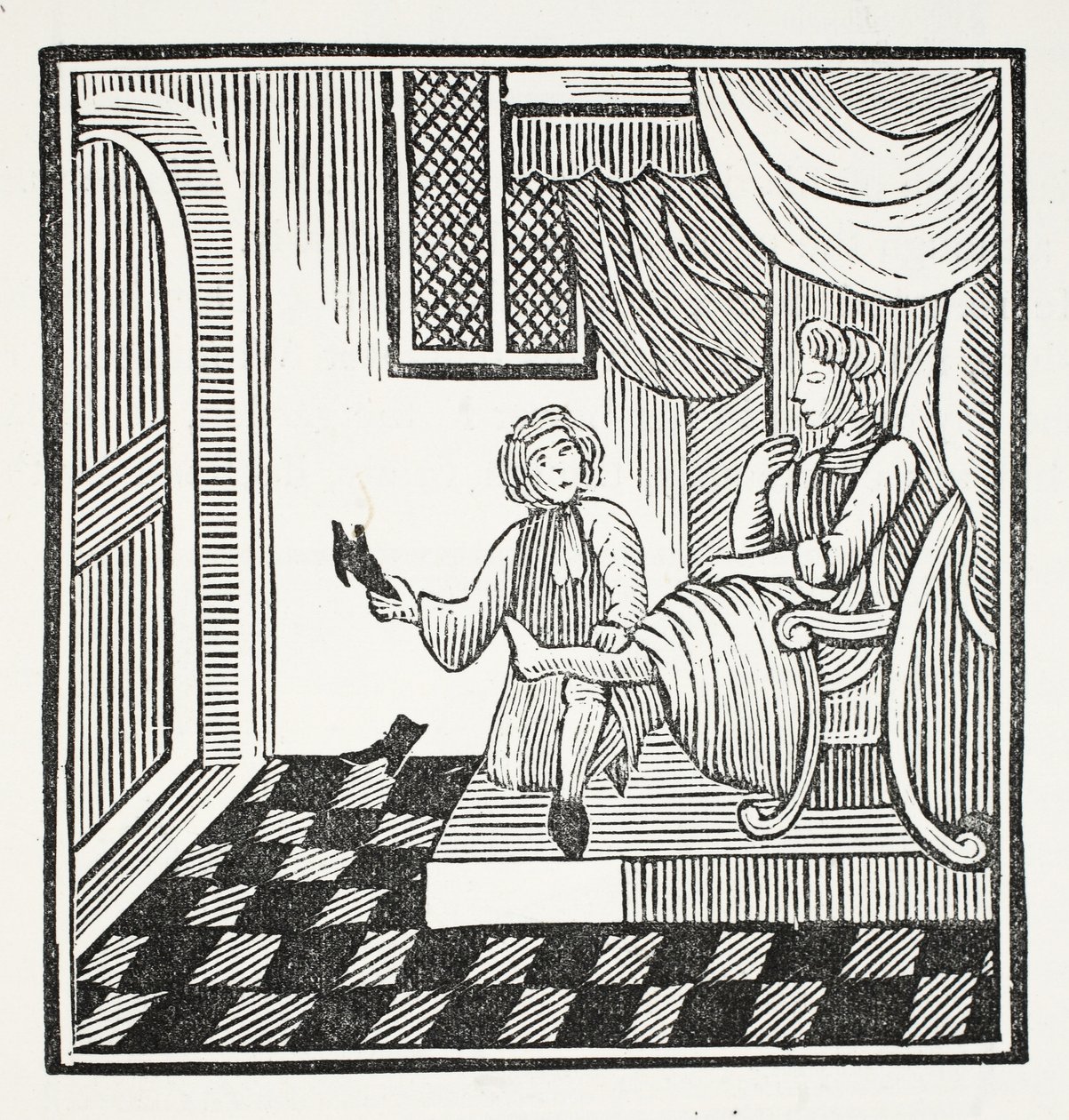 Shoemakers Glory，来自18世纪Chap-books的插图，John Ashton，酒吧。 1882年 作者 英语学校