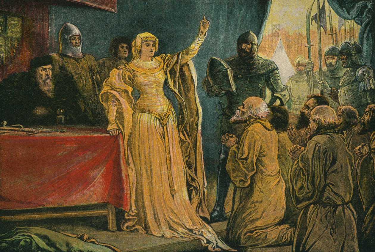 加莱围困战（彩色石版画） 作者 英语学校