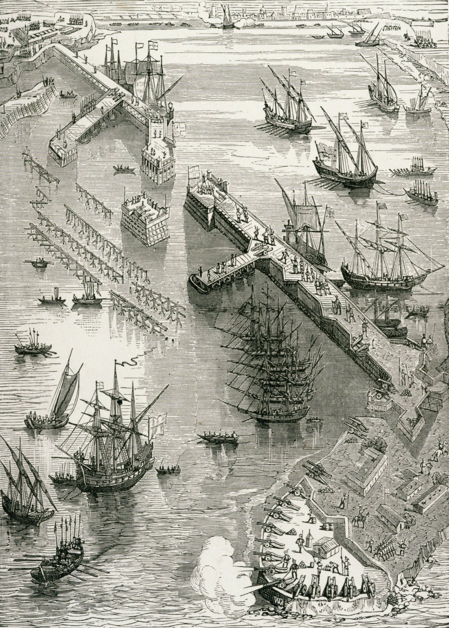 来自法国历史的罗谢尔围城，Emile de Bonnechose，由Ward，Lock and Co，伦敦出版 作者 英语学校