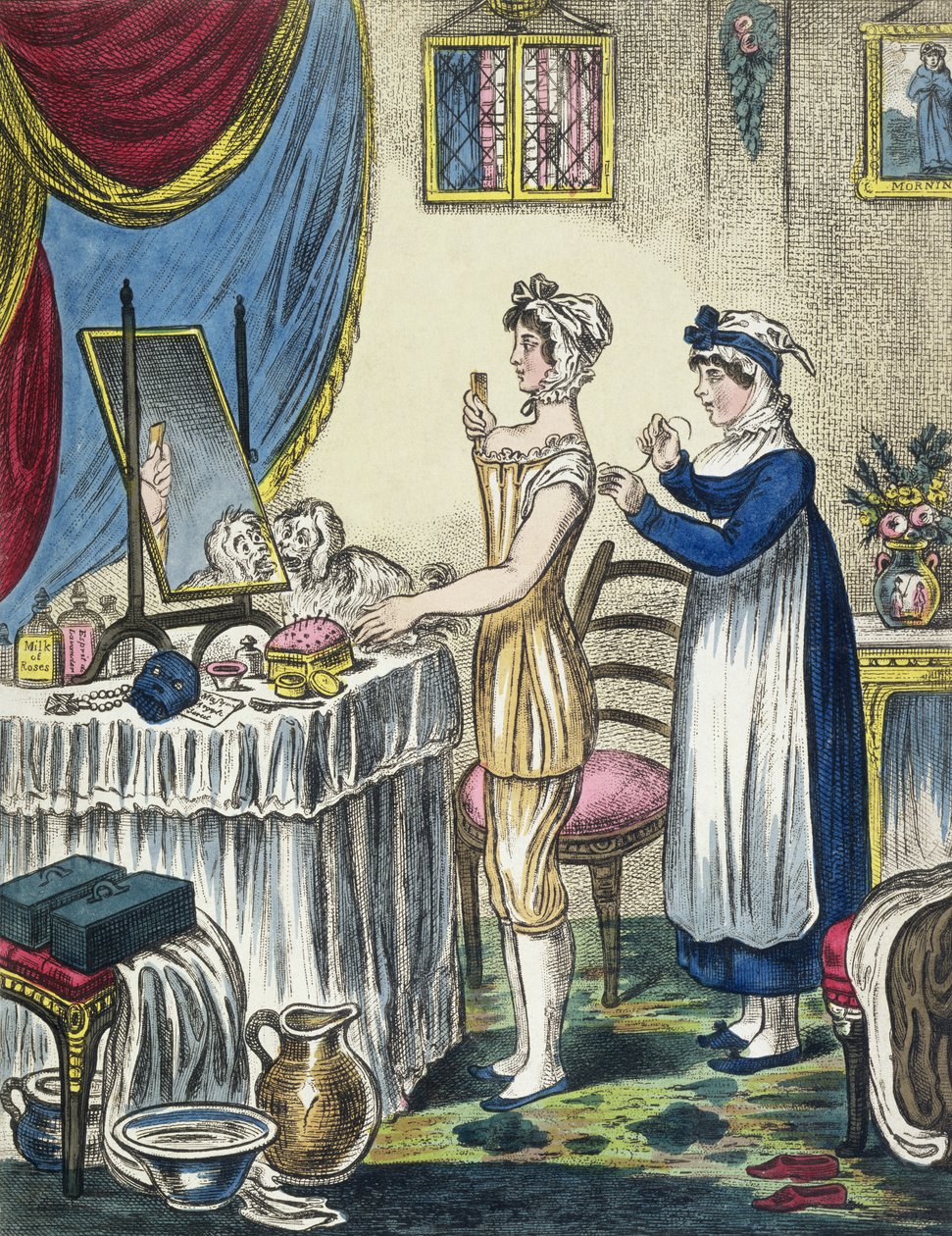 The Stays，来自The Toilet of the Toilet的第1页，第1810页 作者 英语学校