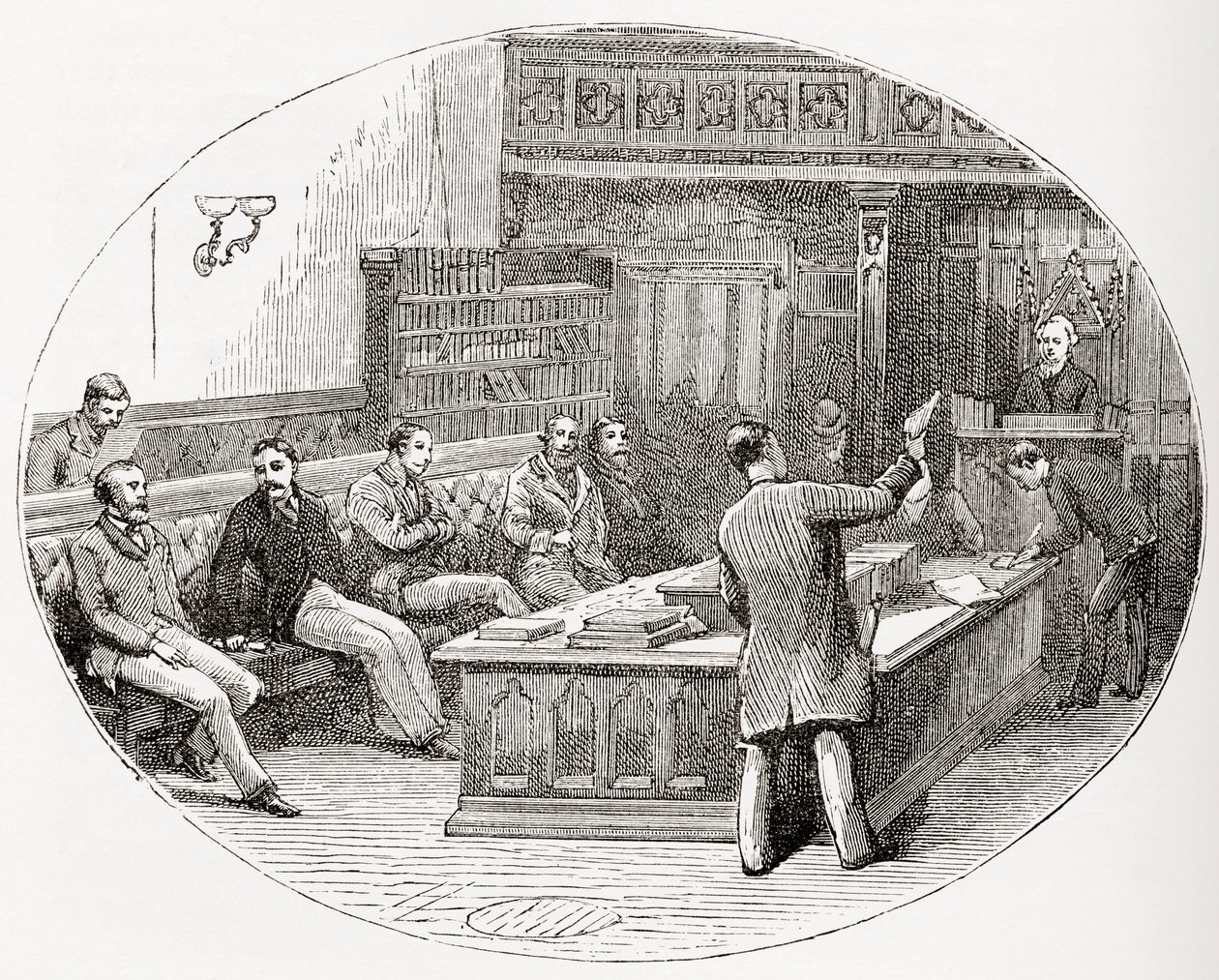 澳大利亚悉尼众议院由GT Bettany的“The World&39;s Inhabitants”于1888年出版 作者 英语学校