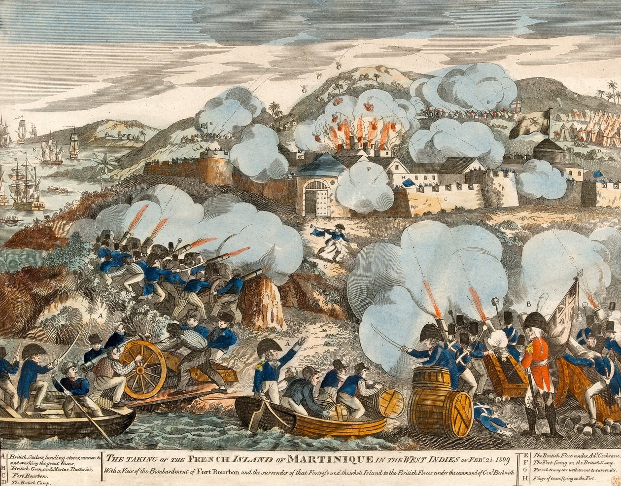 1809年2月24日在法属西印度群岛占领马提尼克岛法国岛吗？ 作者 英语学校