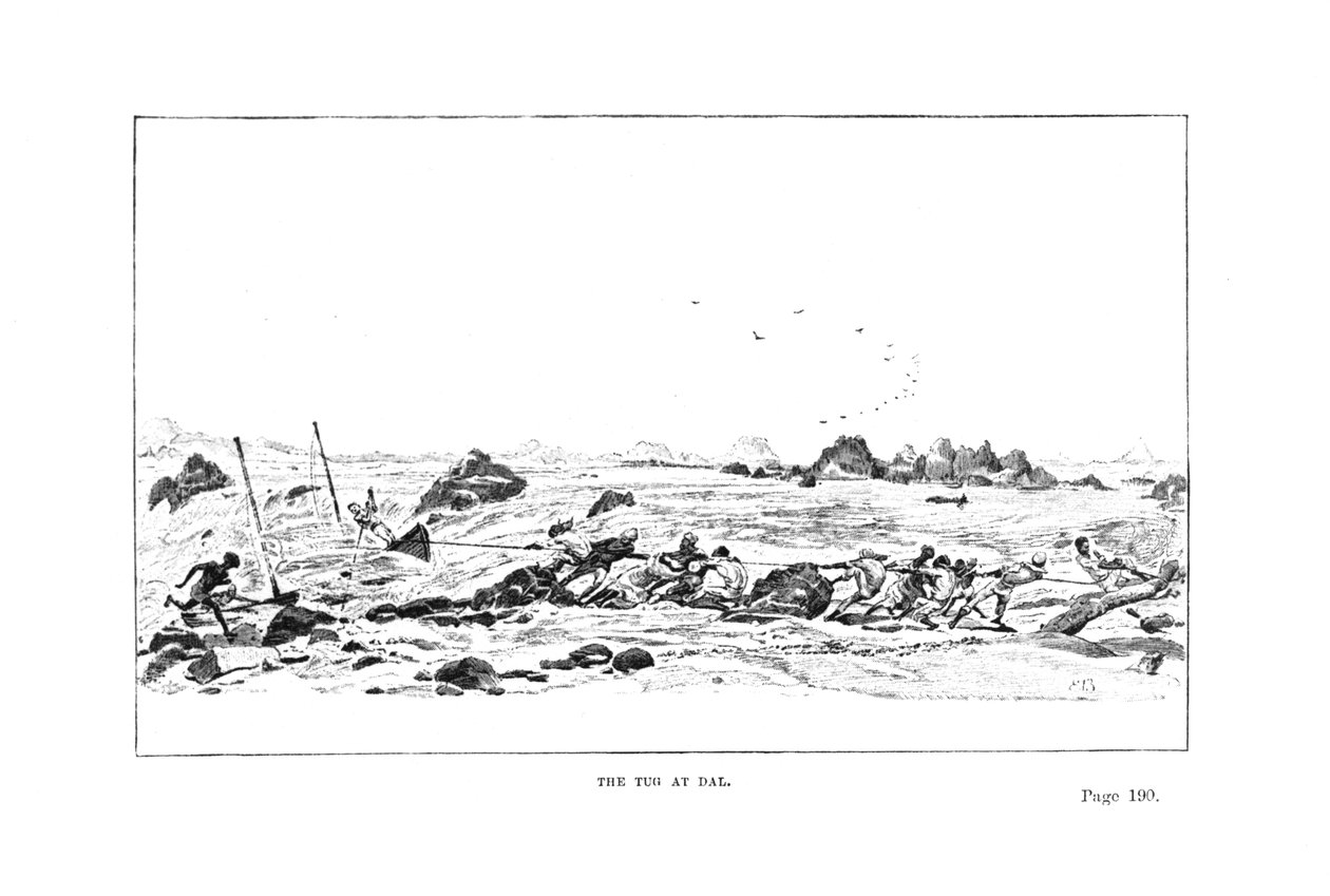 1887年出版的威廉·弗朗西斯·巴特勒将军的“白内障运动”中的达尔格 作者 英语学校
