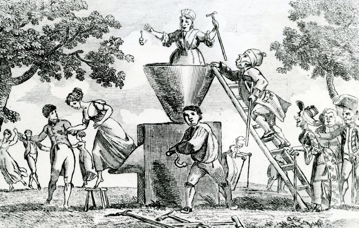 奇妙的磨坊，1805年 作者 英语学校