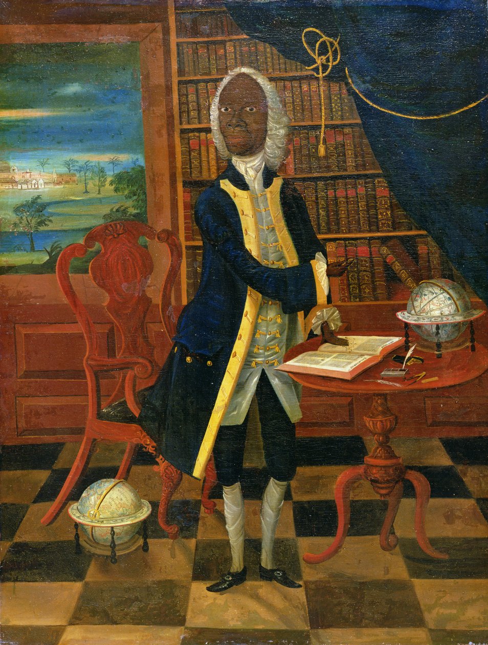 牙买加的黑人学者，约1740年 作者 英语学校