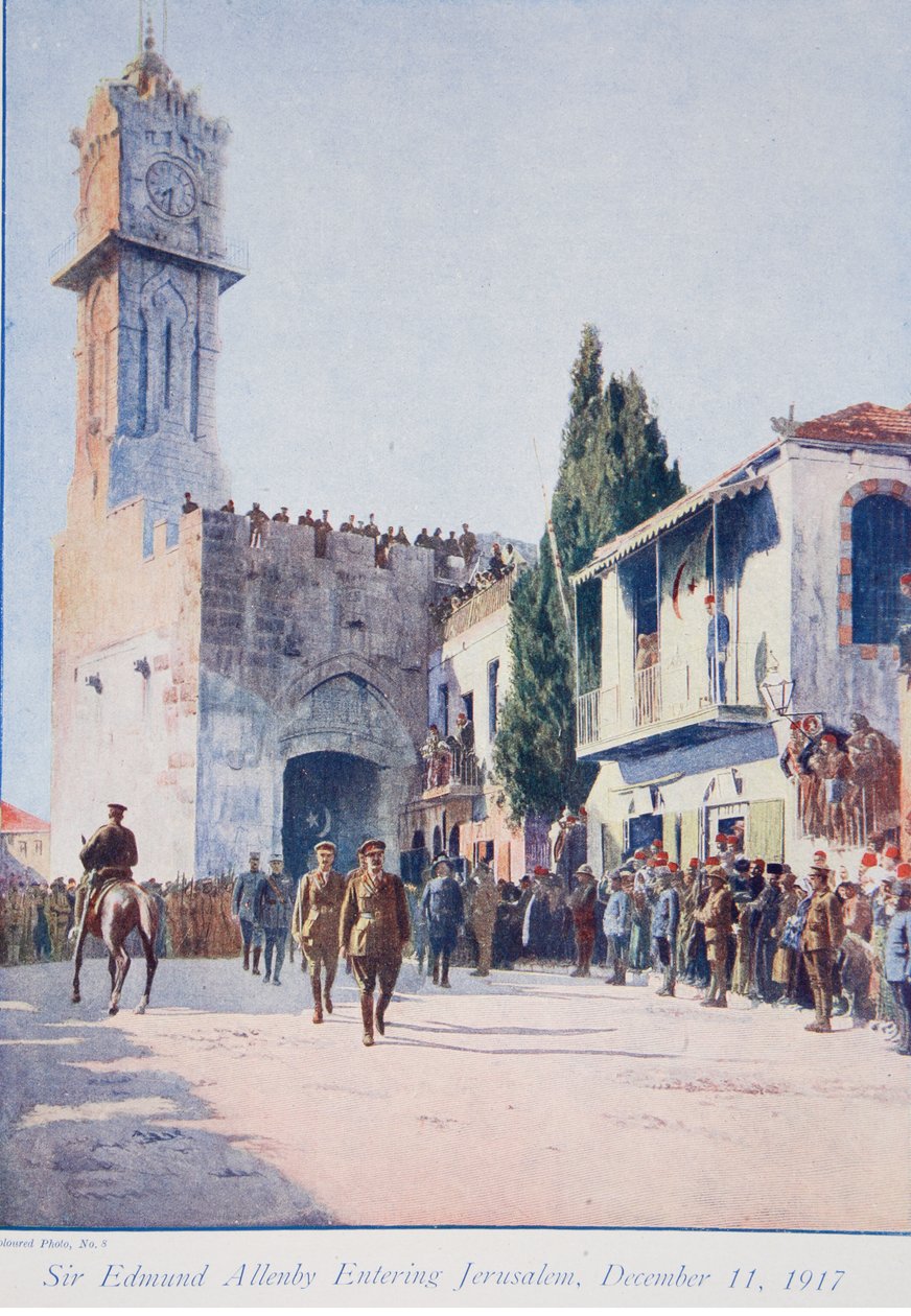 Jersualem的送货员：Edmund Allenbys爵士历史性地进入圣城，1914-19 作者 英语学校