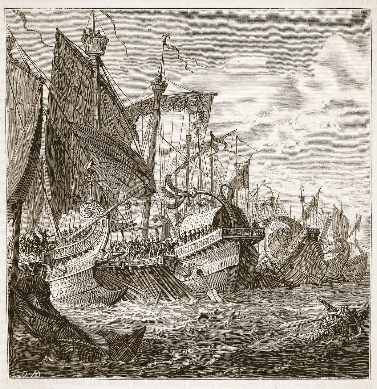 Cape Pelorus的海战 作者 英语学校