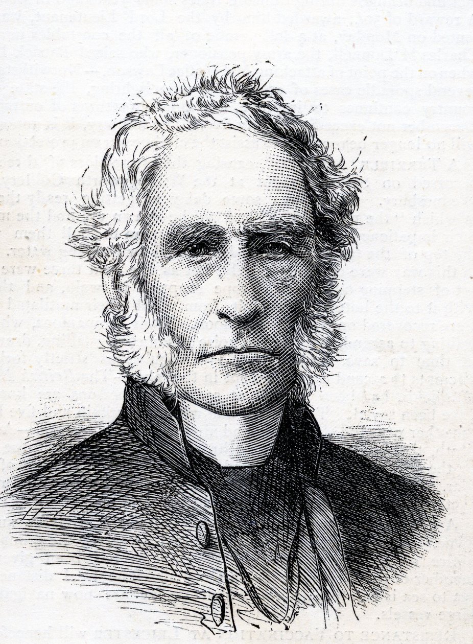 正确的牧师Alfred Ollivant（1798-1882）插图来自The Graphic，1883年1月13日 作者 英语学校