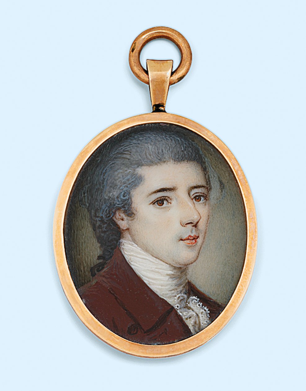 托马斯·格雷厄姆（Thomas Graham），约1770年（象牙水彩） 作者 英语学校