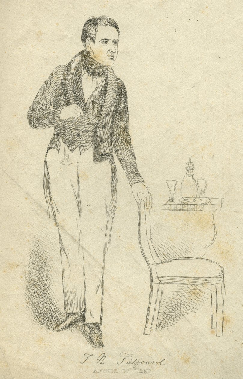 Thomas Noon Talfourd (蚀刻版) 作者 英语学校
