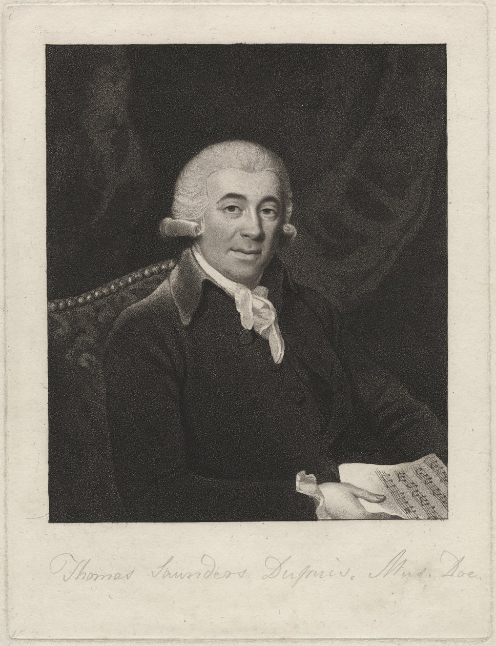 Thomas Saunders Dupuis，c.1800（点画雕刻） 作者 英语学校
